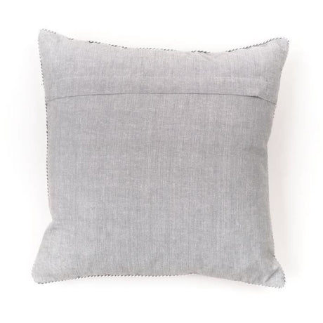 Coussin - TODAY - CHARME - Chambray x Petite broderie Capucine - 40 x 40 cm