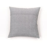 Coussin - TODAY - CHARME - Slub x Chambray x Pompon Capucune - 40 x 40 cm