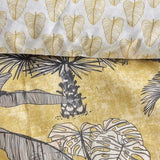 Parure de lit imprimé SUNSHINE LOUISA - TODAY - Jaune 260x240cm