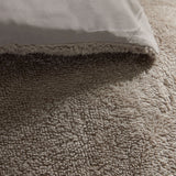 Parure de lit - TODAY - Teddy - 2 personnes - 220 x 240 cm - Beige uni