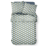 PARURE DE LIT TODAY - HOUSSE DE COUETTE 240X260 + 2 TAIES D OREILLER 63X63 - 100% COTON 57 fils - Mawira 2.19
