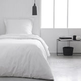 Drap housse TODAY Essential - 90 x 190 cm - 1 personne - 100% Coton uni - Craie