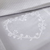PARURE DE LIT TODAY - HOUSSE DE COUETTE 220x240 + 2 TAIES D OREILLER 65X65 - 100% COTON 57 fils - Constance