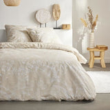 Parure de lit - TODAY - Sunshine - 0.2 imprimé floral - 2 personnes - 220 x 240 cm - 100% Coton 57 fils