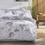 Parure de couette - TODAY - Sunshine 17.8 - 220x240cm - 2 personnes - Imprimée - Coton 57 fils