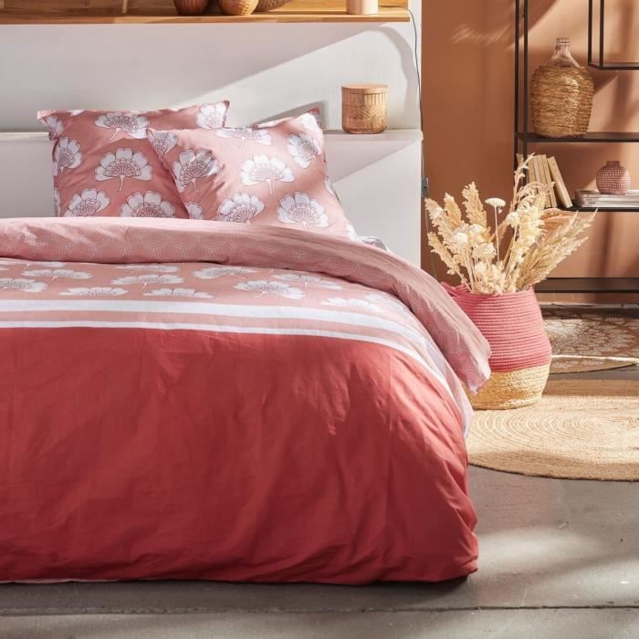 Parure de couette - TODAY - Sunshine 17.11 - 220x240cm - 2 personnes - Imprimée - Coton 57 fils