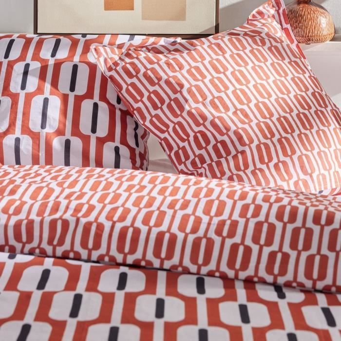 Parure de couette - TODAY - Sunshine 17.16 - 220x240cm - 2 personnes - Imprimée - Coton 57 fils
