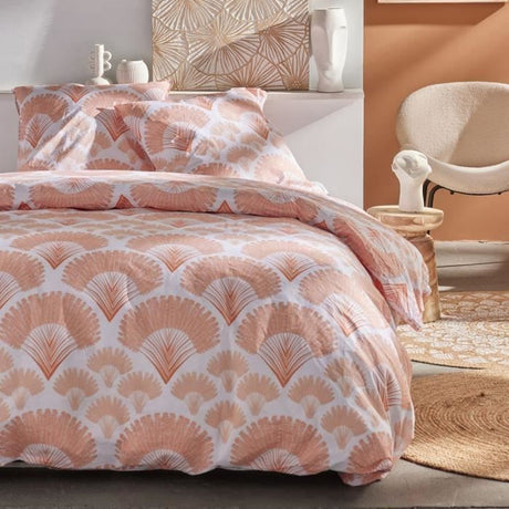 Parure de couette - TODAY - Sunshine 17.19 - 220x240cm - 2 personnes - Imprimée - Coton 57 fils