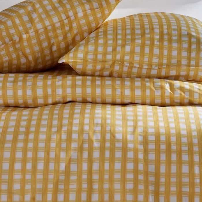 Parure de couette - TODAY - Sunshine 17.26 - 240x260cm - 2 personnes - Imprimée - Coton 57 fils