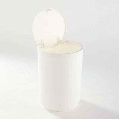 Poubelle de SDB - TODAY - UTILITY - 8,5 L - Ř 21 x x H 29 cm - Polypropylene - White