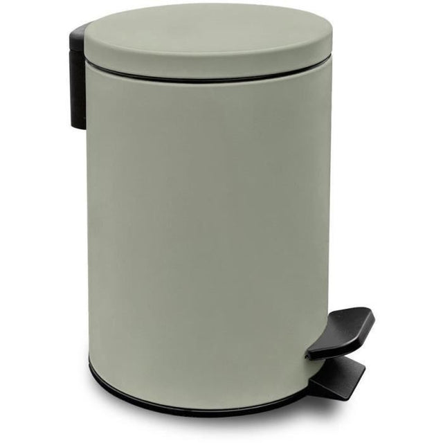 Poubelle de SDB - TODAY - UTILITY - 3 L - Ř 17 x x H 25 cm - Polypropylene - Soft Green