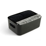 Set de douche - TODAY - UTILITY - Panier, tapis, rideau - Black