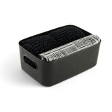 Set de douche - TODAY - UTILITY - Panier, tapis, rideau - Black