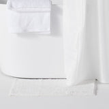 Set de douche - TODAY - UTILITY - Panier, tapis, rideau - White