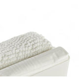 Set de douche - TODAY - UTILITY - Panier, tapis, rideau - White