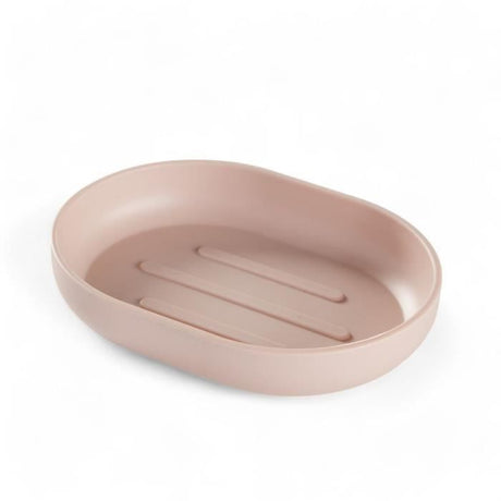Ensemble de 4 accessoires de SDB - TODAY - UTILITY - Gobelet, distributeur savon, brosse WC - Pink