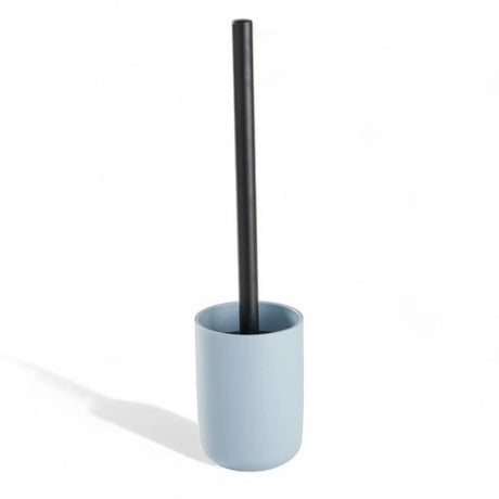 Ensemble de 4 accessoires de SDB - TODAY - UTILITY - Gobelet, distributeur savon, brosse WC - Blue