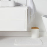 Lot de 6 acc SDB - TODAY - UTILITY - Dist savon, gobelet, porte-brosse a dents, porte savon, brosse WC, poubelle - White