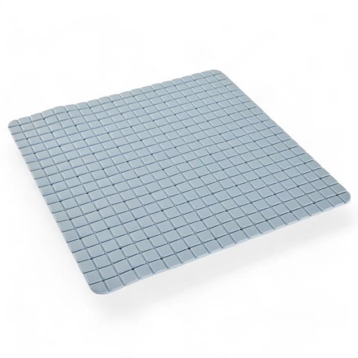 Tapis anti-dérapant baignoire ou douche - TODAY - UTILITY - 50 x 50 cm - Carré - Blue