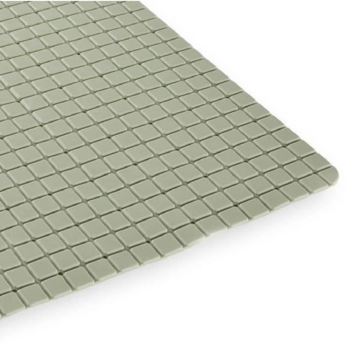 Tapis anti-dérapant baignoire ou douche - TODAY - UTILITY - 50 x 50 cm - Carré - Green