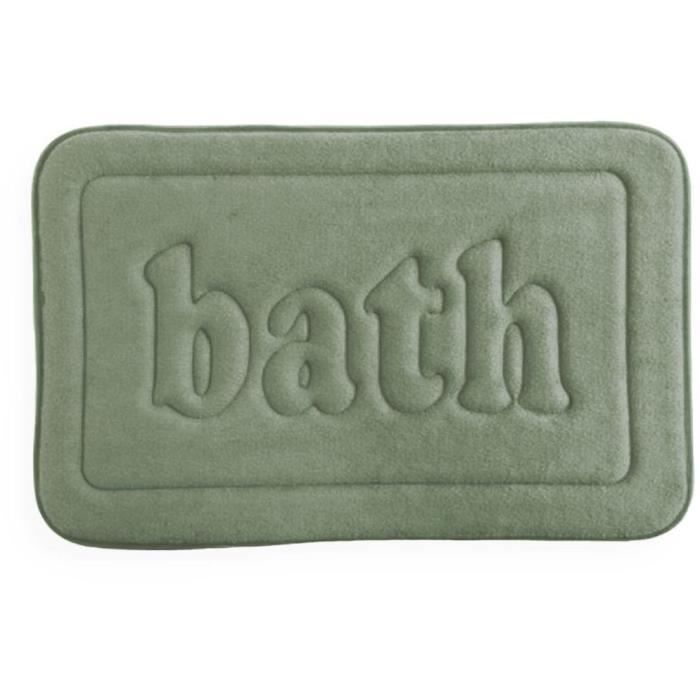 Tapis de bain mémoire de forme - TODAY - UTILITY - 40 x 60 cm - Green