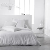 Taie d'oreiller TODAY Essential - 63 x 63+5 cm - 100% Coton uni - Craie