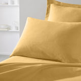 Taie d'oreiller TODAY Essential - 50 x 70+5 cm - 100% Coton uni - Ocre