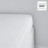 Drap housse TODAY Essential - 140 x 190+25 cm - 1 personne - 100% Coton jersey - Craie
