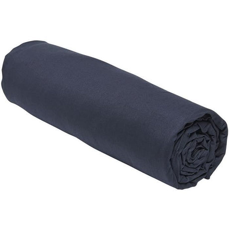 Drap housse - TODAY - 160 x 200 cm + 30 cm - Coton - Organic Navy