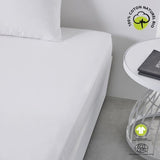 Drap housse - TODAY - 180 x 200 cm + 30 cm - Coton - Organic Craie