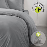 Housse de couette - TODAY - 240 x 260 cm - Coton - Organic Acier