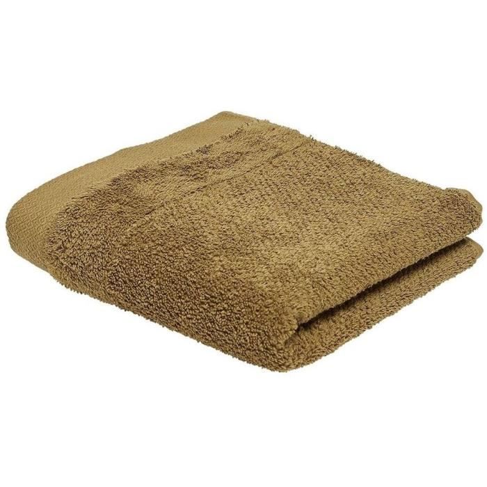 Serviette de bain - TODAY - 50 x 90 cm - Coton - Organic Bronza