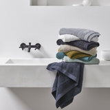 Drap de bain - TODAY - 70 x 130 cm - Coton - Organic Fusain