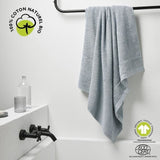 Maxi drap de bain - TODAY - 90 x 150 cm - Coton - Organic Acier