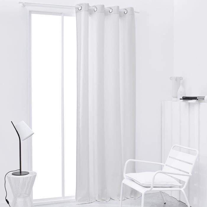 TODAY Rideau Isolant Thermique Essential Uni - 140 x 240 cm - Blanc