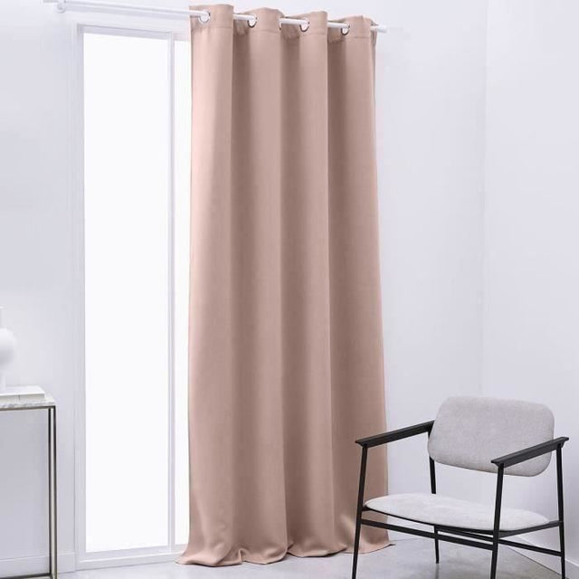 TODAY Rideau Occultant Essential Uni - 140 x 240 cm - Rose des Sables