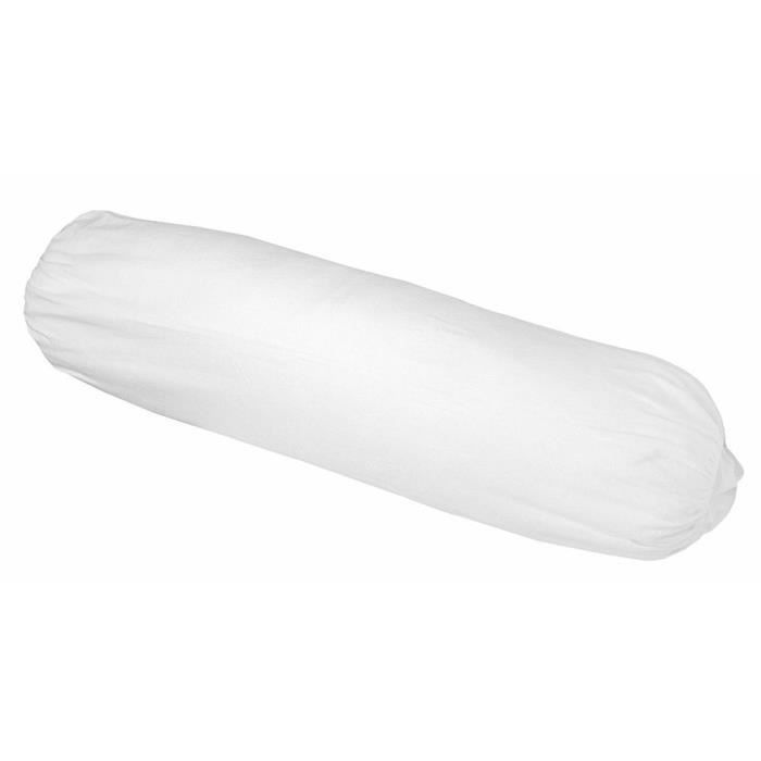 TOISON D'OR - Protege traversin - Cumin - 140cm - Blanc