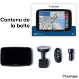 TomTom - GO Expert 6 Plus - GPS Poid Lourd, Bus, voiture - Planification de Parcours - TomTom Traffic - Carte Monde