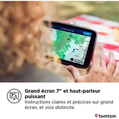 TomTom - GO Camper Max 2eme génération Premium Pack - GPS Camping-car, caravanes et voiture - 7 pouces - Carte Monde