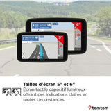 TomTom - GO Classic 5 2eme Génération - GPS Voiture - 5 pouces - TomTom Traffic - Guidage sur changement de voie - Carte Europe 27