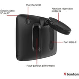 TomTom - GO Professional 5 2eme Génération - GPS Poid Lourd, Bus et voiture - 5 pouces - TomTom Traffic - carte Europe -
