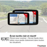 TomTom - GO Professional 6 2eme Génération - GPS Poid Lourd, Bus et voiture - 6 pouces - TomTom Traffic - carte Europe -