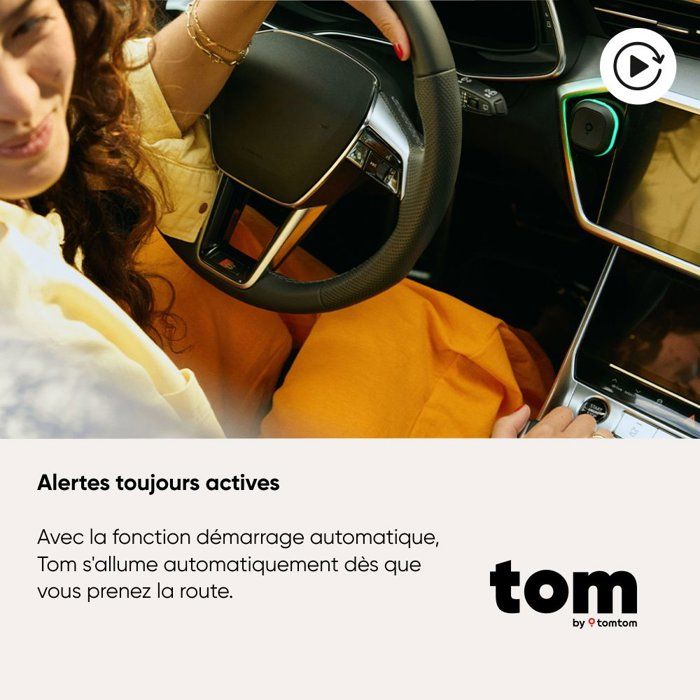 Tom by TomTom assistant d'alertes routieres intelligent