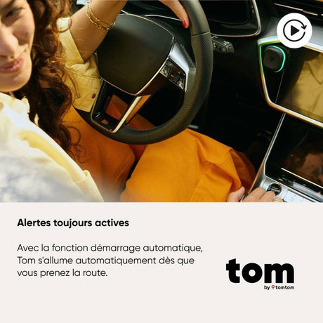 Tom by TomTom assistant d'alertes routieres intelligent