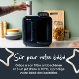 TOMMEE TIPPEE Préparateur biberons rapide, Perfect Prep Day and Night, filtre antibactérien, affichage numérique et nocturne