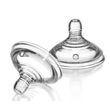 TÈtines 6m+ DÈbit rapide - TOMMEE TIPPEE - Lot de 2 - Silicone - Transparent