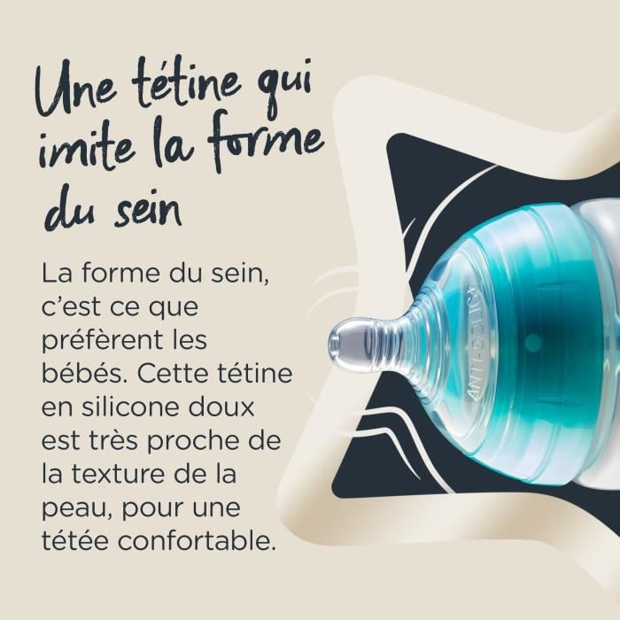 TÈtines a dÈbit moyen anti-colique avancÈ - TOMMEE TIPPEE - Lot de 2