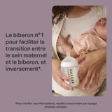 TOMMEE TIPPEE - Lot de 6 biberons Closer to Nature - 260ml - Multicolore