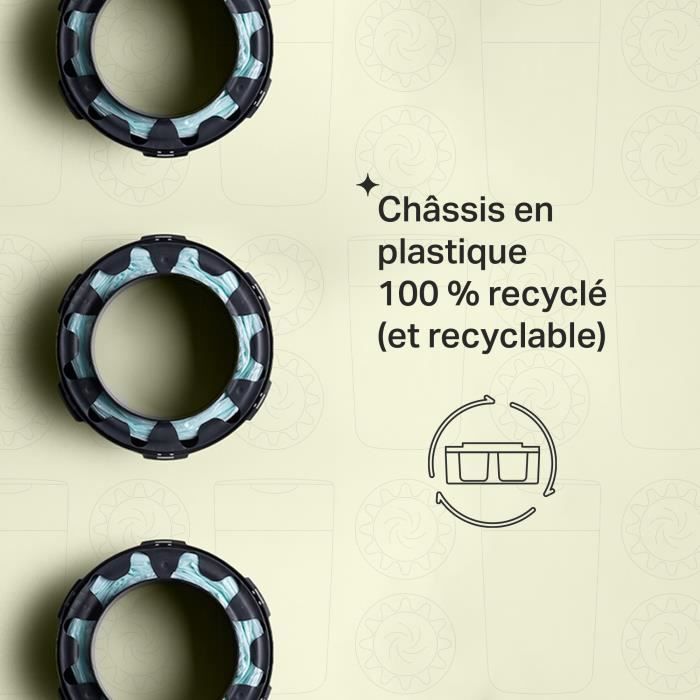 TOMMEE TIPEE - Recharges pour poubelles a couches - Twist & Click - Film multicouche antibactÈrien - Pack de 18