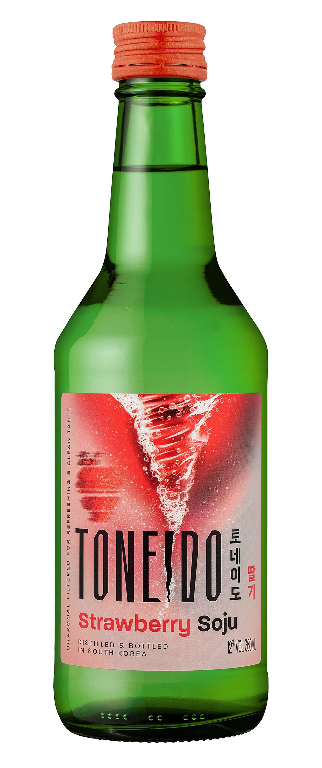 Toneido Soju - Fraise - 12,00 % Vol. - 36 cl